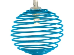 LED-Solar-Lichterkette Bunt 10 Spirallaternen