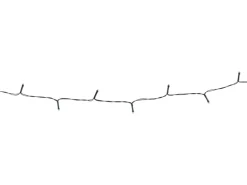 LED-Solar-Lichterkette Kaltweiß 100 LEDs