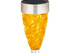 LED-Solarspieß Donati Gelb