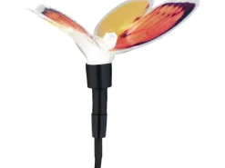 LED-Solarspieß Mongardino Rot