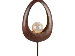 LED-Solarspieß Rosty Rund