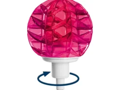 LED-Solarspieß Termoli mit rotem Dekoelement