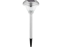 LED-Solarspieß Villore Edelstahl