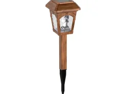 LED-Solarspieß Vintage Kupfer