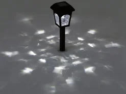 LED-Solarspieß Vintage Schwarz