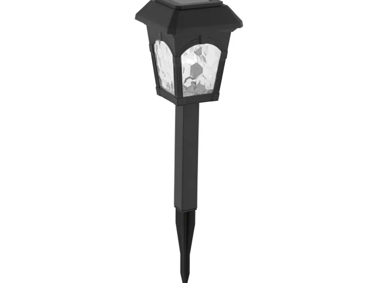 LED-Solarspieß Vintage Schwarz