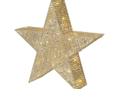 LED-Stern 40 cm Gold