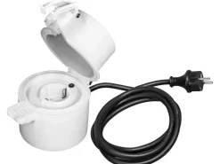 Ledvance Smart+ Bluetooth schaltbare Outdoor-Steckdose On/Off EU-Stecker Weiß