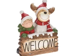 LED-Weihnachtsdekoration Schild mit Musik