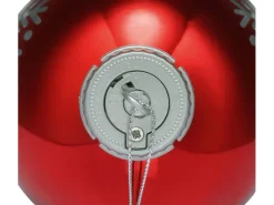 LED-Weihnachtskugel Schneeflocke 3-fach sortiert