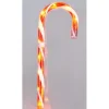 LED-Weihnachtsstab 75 cm Rot-Weiß