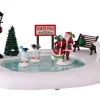 Lemax Weihnachtsdekoration Nordpol Eisbahn