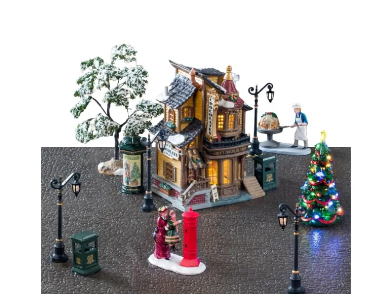 Lemax Weihnachtsdekoration Set Lucy's Chocolate Shop