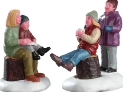 Lemax Weihnachtsdekoration 2er-Set Mutter Kind Zeit