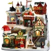 Lemax Weihnachtsdekoration Santa's Village 26 cm x 26 cm x 9,5 cm