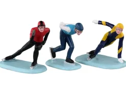 Lemax Weihnachtsfiguren Speed Skaters 3er-Set