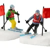 Lemax Weihnachtsfiguren Slalom Stars 2er-Set