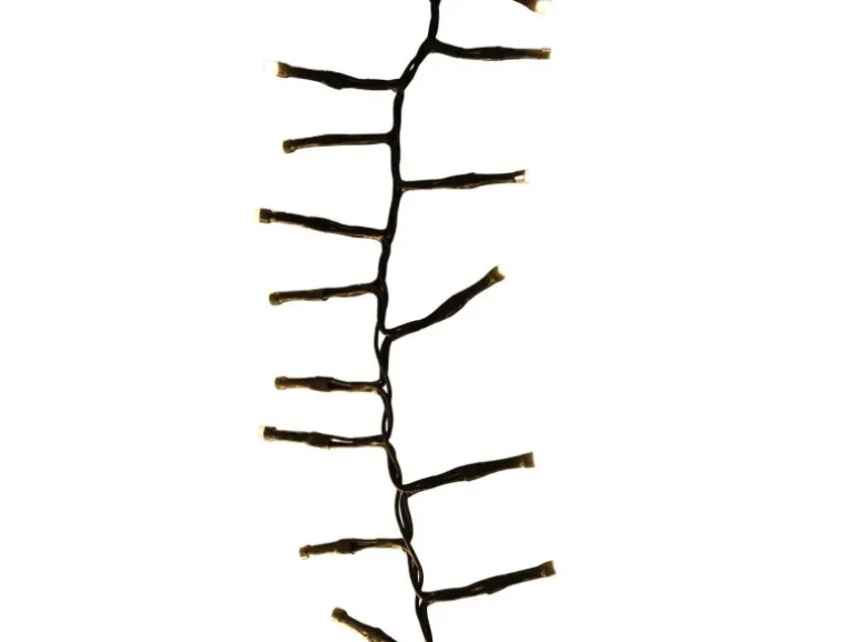 Lex 1200er Cluster LED Lichterkette Außen & Innen 8 Lichteffekte Deko IP44 Warmweiß