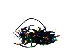 Lex 30er LED Lichterkette Batteriekette Weihnachten Beleuchtung Deko Bunt