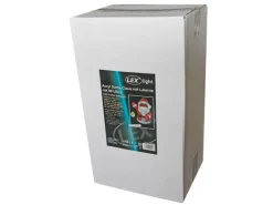 Lex LED Weihnachtsfigur Acryl Weihnachtsmann 46cm Figur Beleuchtet Weihnachtsdeko