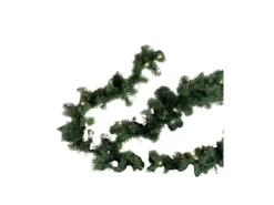 Lex 5,4m Weihnachtsgirlande 420 Spitzen 70 LED Batterie Lichterkette Weihnachtsdeko