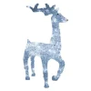 Lex XXL LED Acryl Hirsch Weihnachtsfigur 120cm Beleuchtet Weihnachtsdeko Außen & Innen Kaltweiß