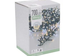 Lichterkette mit 700 LEDs 14 m Weiß