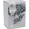 Lichterkette mit 400 LEDs 8 m Weiß