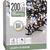 Lichterkette mit 200 LEDs 4 m Mehrfarbig