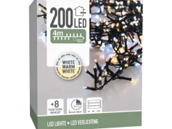 Lichterkette mit 200 LEDs 4 m Mehrfarbig