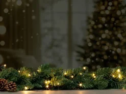 Lichterkette Zweifarbig Kalt/Warmweiß 240 LEDs