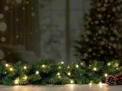 Lichterkette Zweifarbig Kalt/Warmweiß 140 LEDs