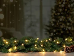 Lichterkette Zweifarbig Kalt/Warmweiß 140 LEDs