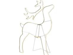 Lichtfigur Rentier 53 cm x 83 cm Warmweiß 441 LEDs