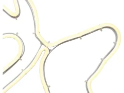 Lichtfigur Rentier 53 cm x 83 cm Warmweiß 441 LEDs