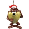 Looney Tunes Weihnachtsanhänger 3D Tasmanischer Teufel 10 cm