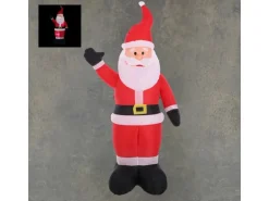 Luca Lighting Aufblasbarer Weihnachtsmann LED L102 x B48 x H183 cm