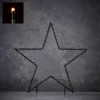Luca Lighting Garden d'Light Gartenstecker Stern 150 LED L60 x H73 cm