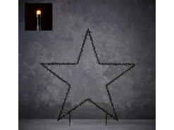 Luca Lighting Garden d'Light Gartenstecker Stern 150 LED L60 x H73 cm