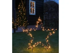 Luca Lighting Garden d'Light Gartenstecker Stern 350 LED L121 x H135 cm