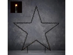 Luca Lighting Garden d'Light Gartenstecker Stern 225 LED L90 x H102 cm