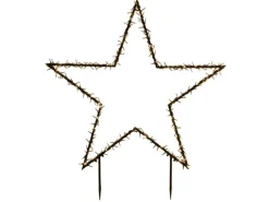 Luca Lighting Gartenstecker Stern 350 LED Classic Weiß