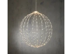 Luca Lighting LED-Kugel Klassik Weiß 320 LEDs Ø 50 cm