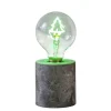 Luca Lighting Tischlampe Baum mit Timer 18 cm x Ø 8 cm Grün