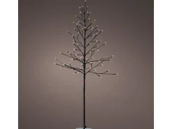 Lumineo LED-Baum 120 cm Schwarz