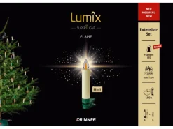 Lumix Christbaumkerzen Superlight Flame 6er-Erweiterungs-Set Warmweiß