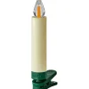 Lumix Christbaumkerzen Superlight Flame 12er-Basis-Set m. Fernbedienung Warmweiß