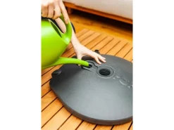 Lutec LED-Solar-Außenstehleuchte Poppy Anthrazit-Grün 190 x 47,5 x 45,5 cm