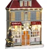 Luville Collectables Weihnachtsdorf Miniatur-Spielzeugladen 20 x 9 x 23,5 cm
