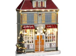 Luville Collectables Weihnachtsdorf Miniatur-Spielzeugladen 20 x 9 x 23,5 cm